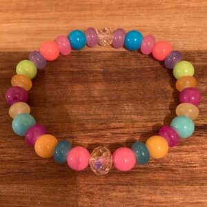 Handmade Colorful Beaded Stretch Bracelet